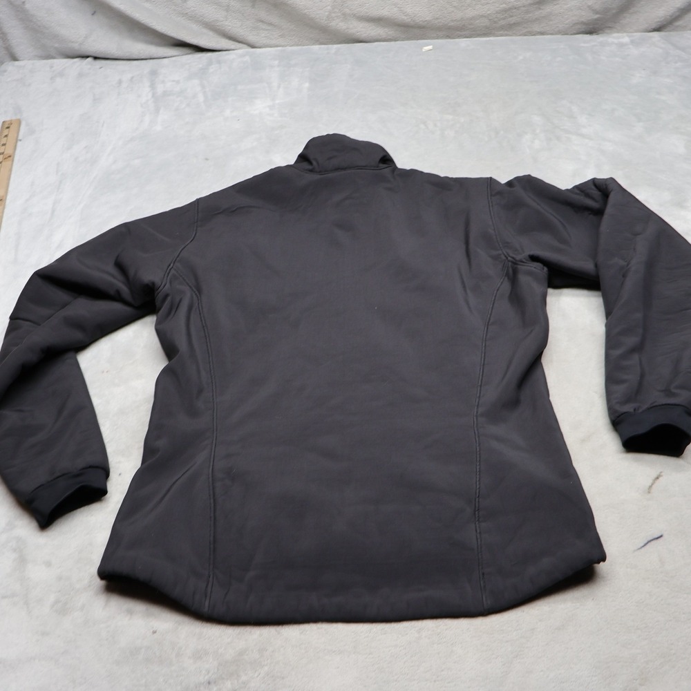 Arcteryx Jacket Womens Medium? Black Polartec Fleece Lined Softshell Full Zip - Picture 7 of 12